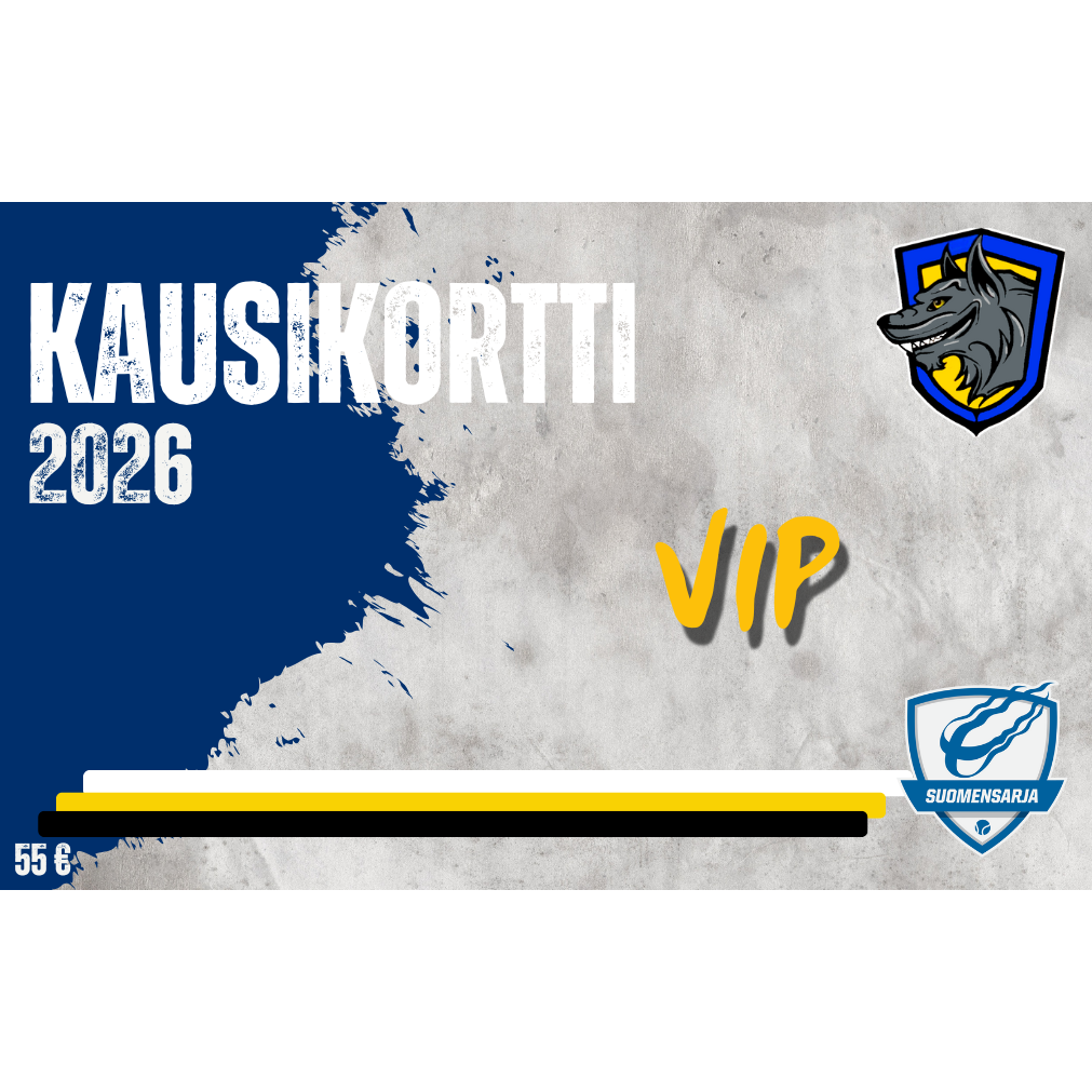 2026 Kausikortti- VIP
